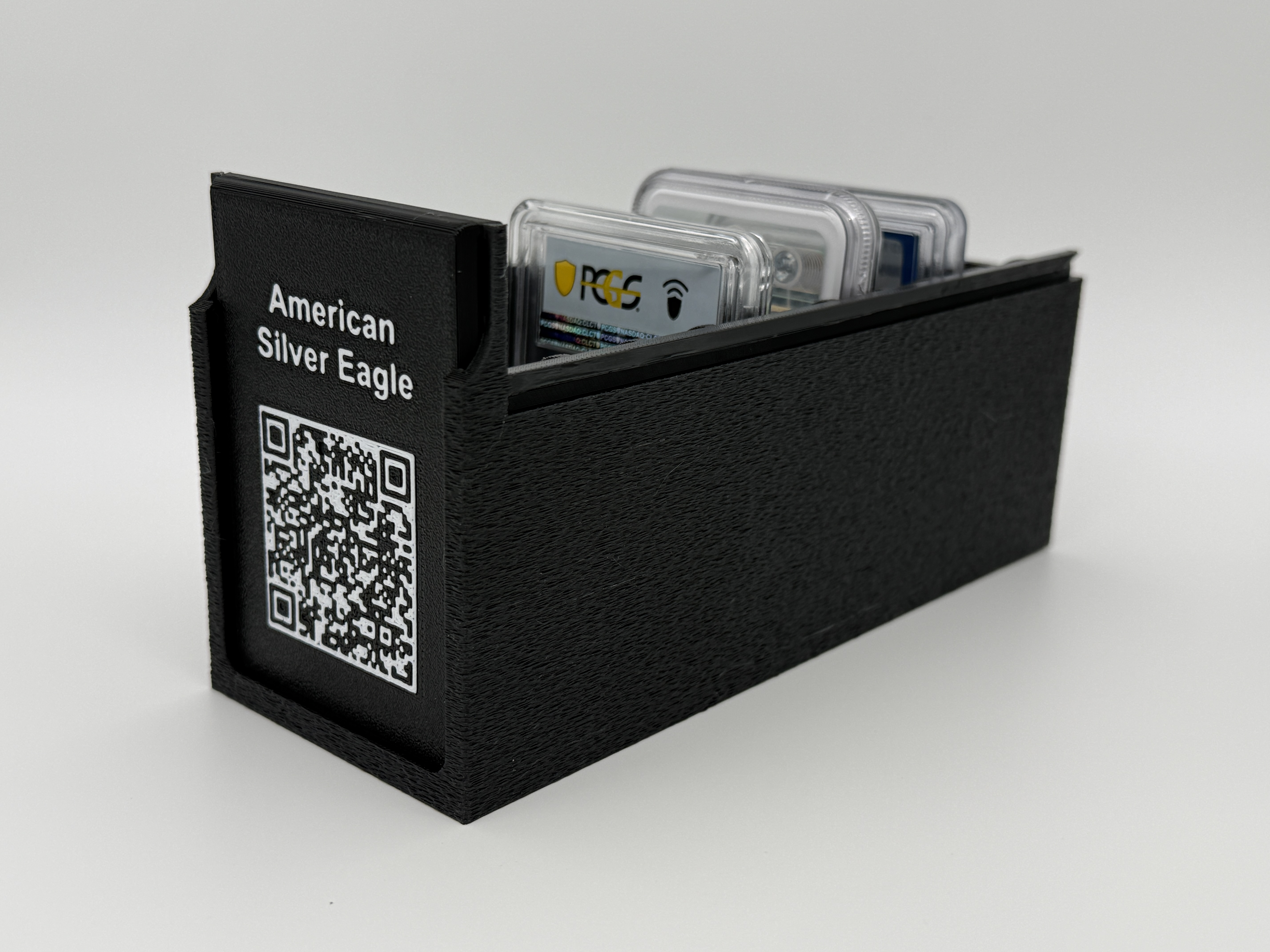 CoinConnex - 10x "The Fatty" — StoneFyr precision 3D-printed coin slab storage, designed and made in the USA